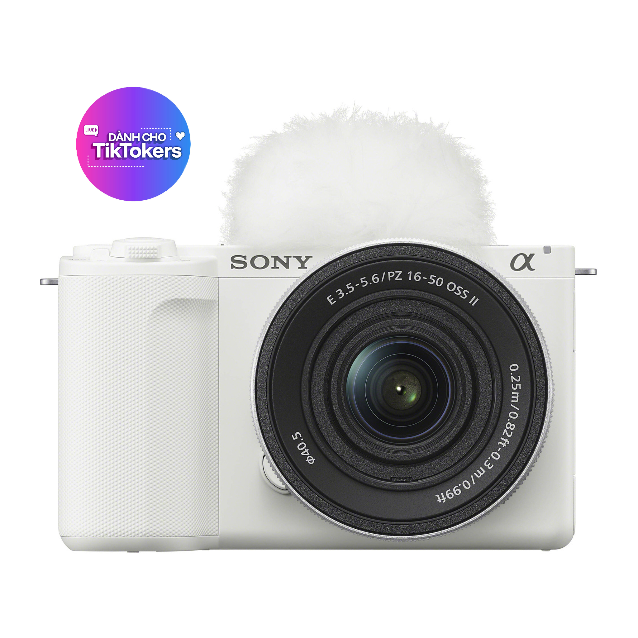 Sony ZV-E10 II SEL1650II ( ZV-E10 M2 KIT | ZV-E10 II KIT ) | Trắng | Chính hãng | SonyVN | Bảo hành 2 năm