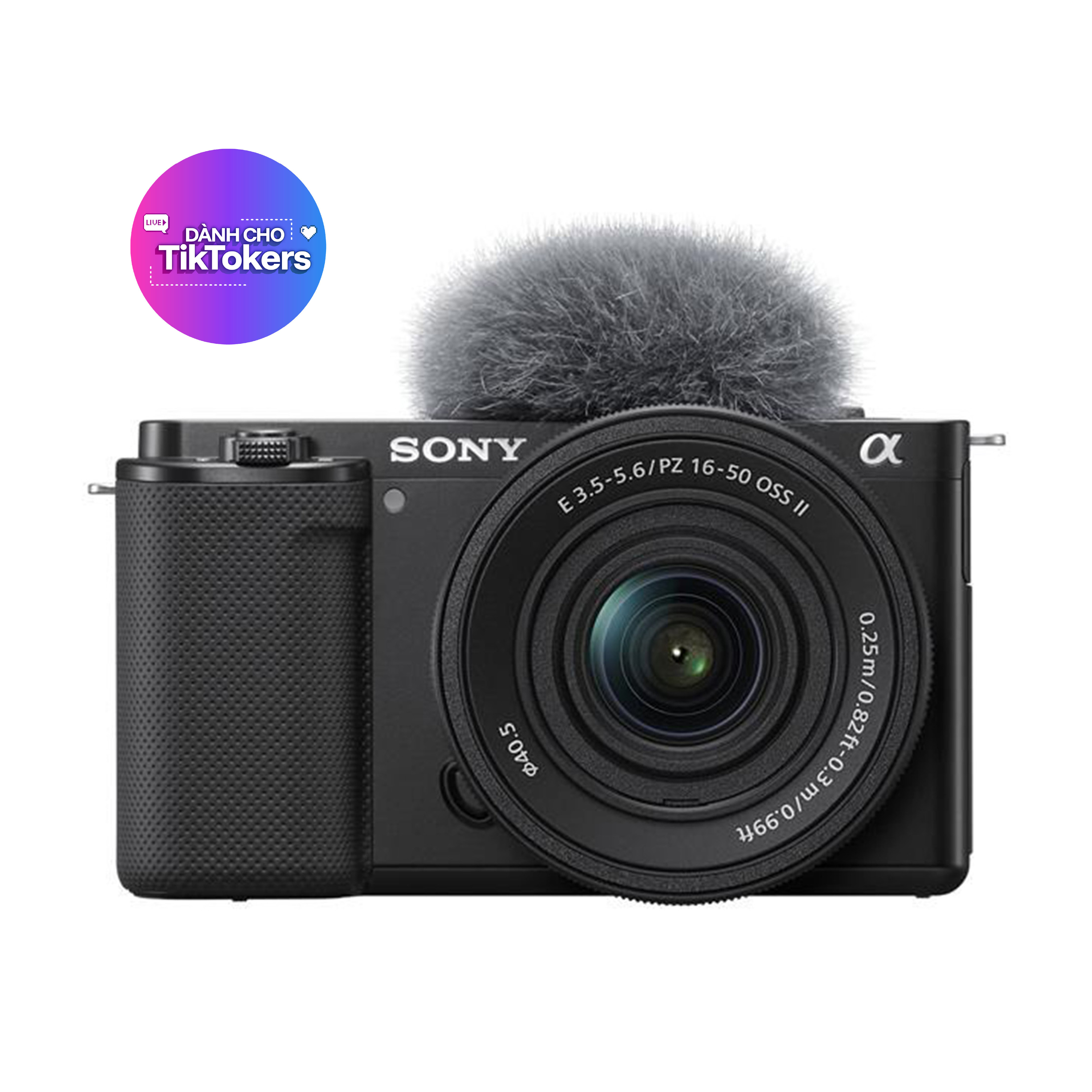 Sony ZV-E10 | KIT 16-50 M2 Đen | Chính hãng | SonyVN | Bảo hành 2 năm