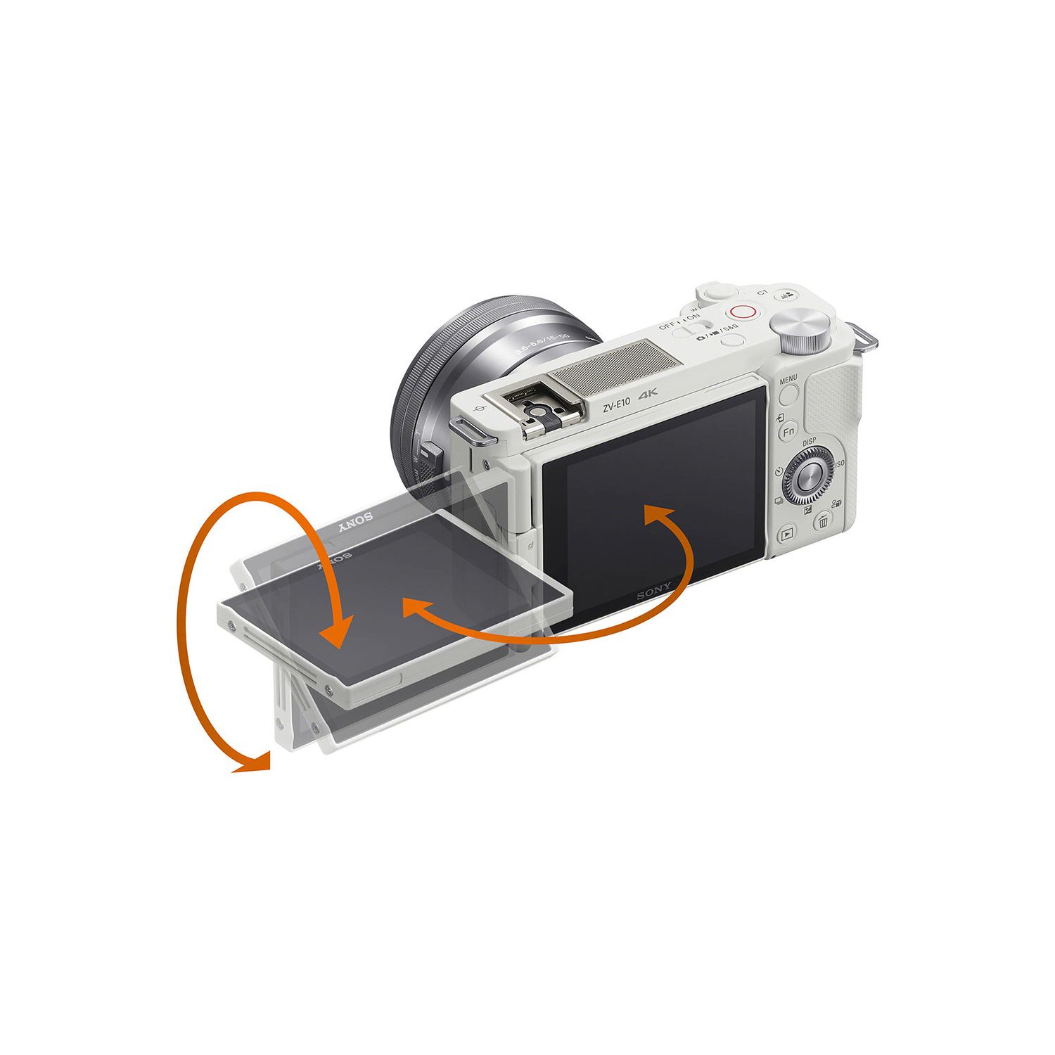 Sony ZV-E10 | KIT 16-50 M2 Trắng | Chính hãng | SonyVN | Bảo hành 2 năm
