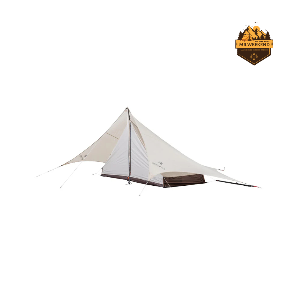 Tấm Tăng Che Snow Peak Penta Tarp in Ivory ,STP-381-IV-US | Chính hãng