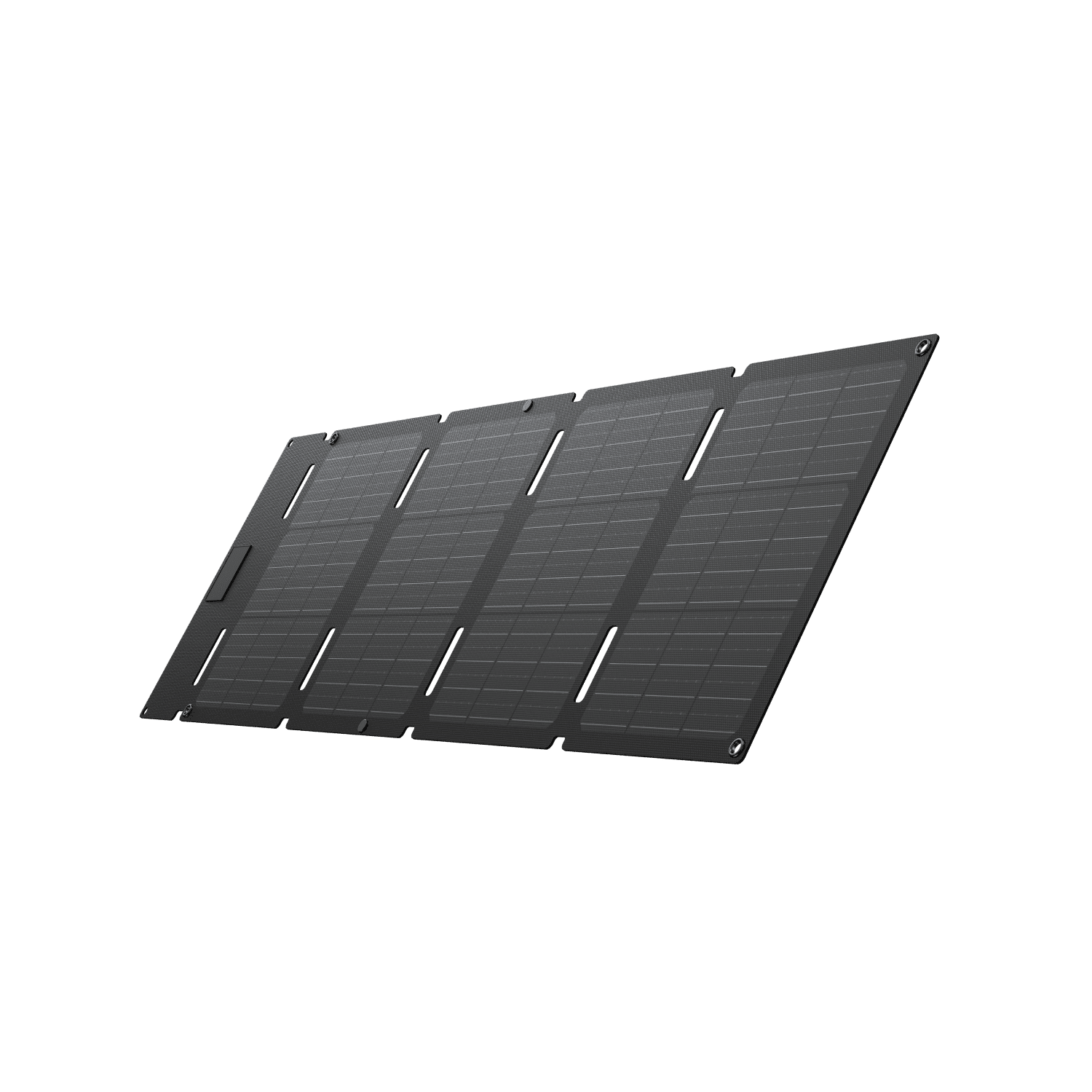Tấm EcoFlow 45W Type-C mở bốn lá nhìn từ phía trước