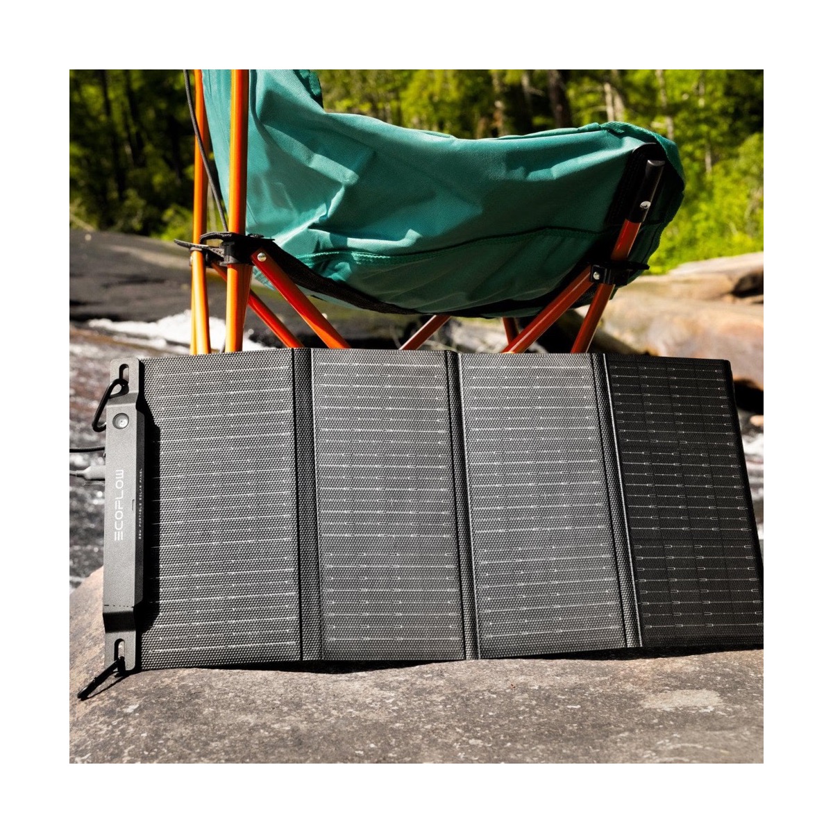 Tấm pin năng lượng mặt trời siêu nhẹ EcoFlow 28W Ultra-Light Portable Solar Panel | Chính hãng