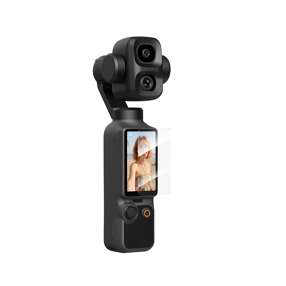 Telesin Bộ Kính Cường Lực Bảo Vệ Màn Hình Cho Pocket 4 | S6-FLM-39-TDJ | Chính hãng | FullVAT