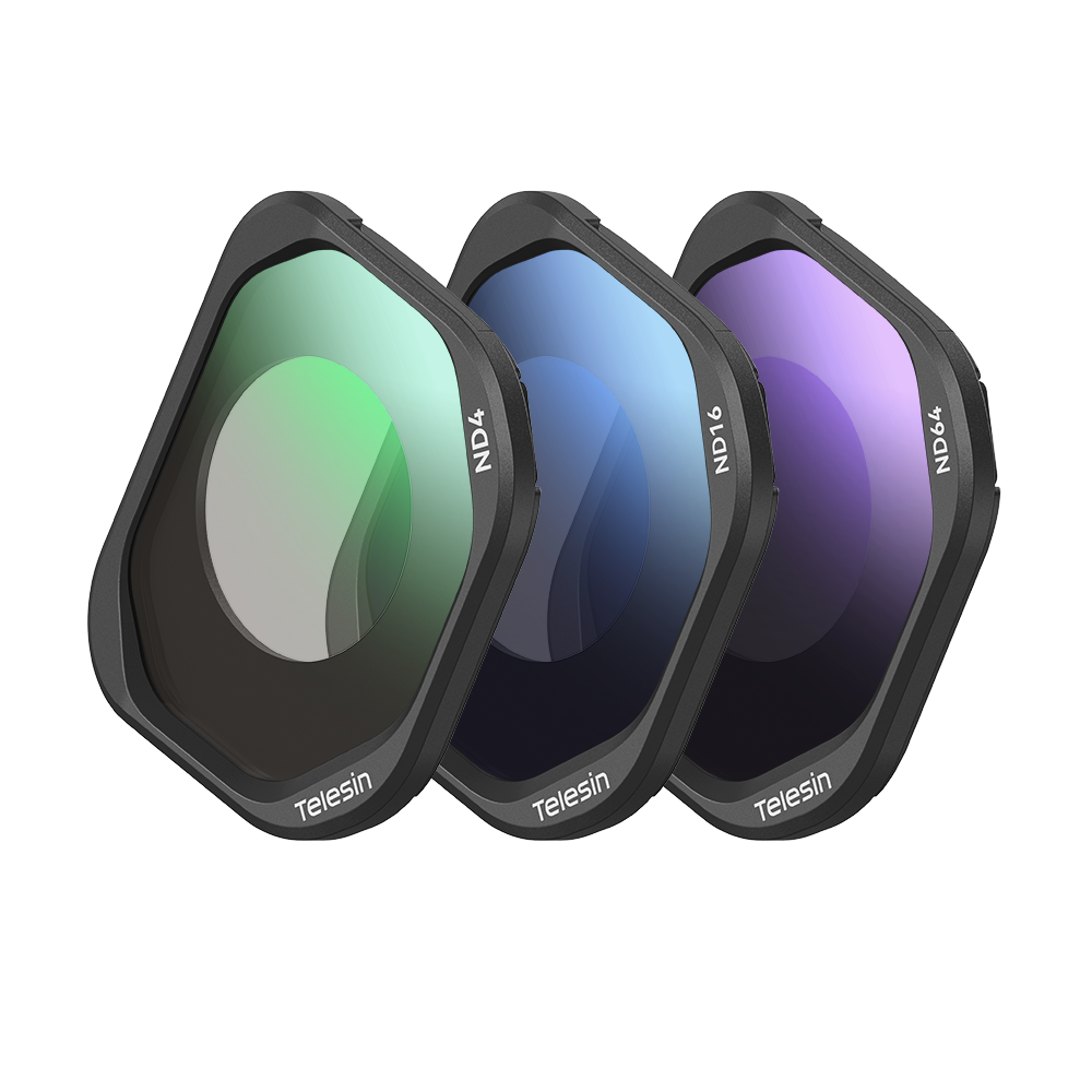 Telesin Bộ Kính Lọc Filter ND4 | ND16 | ND64 Cho Luna Pro | S5-FLT-102-TB | Chính hãng | FullVAT