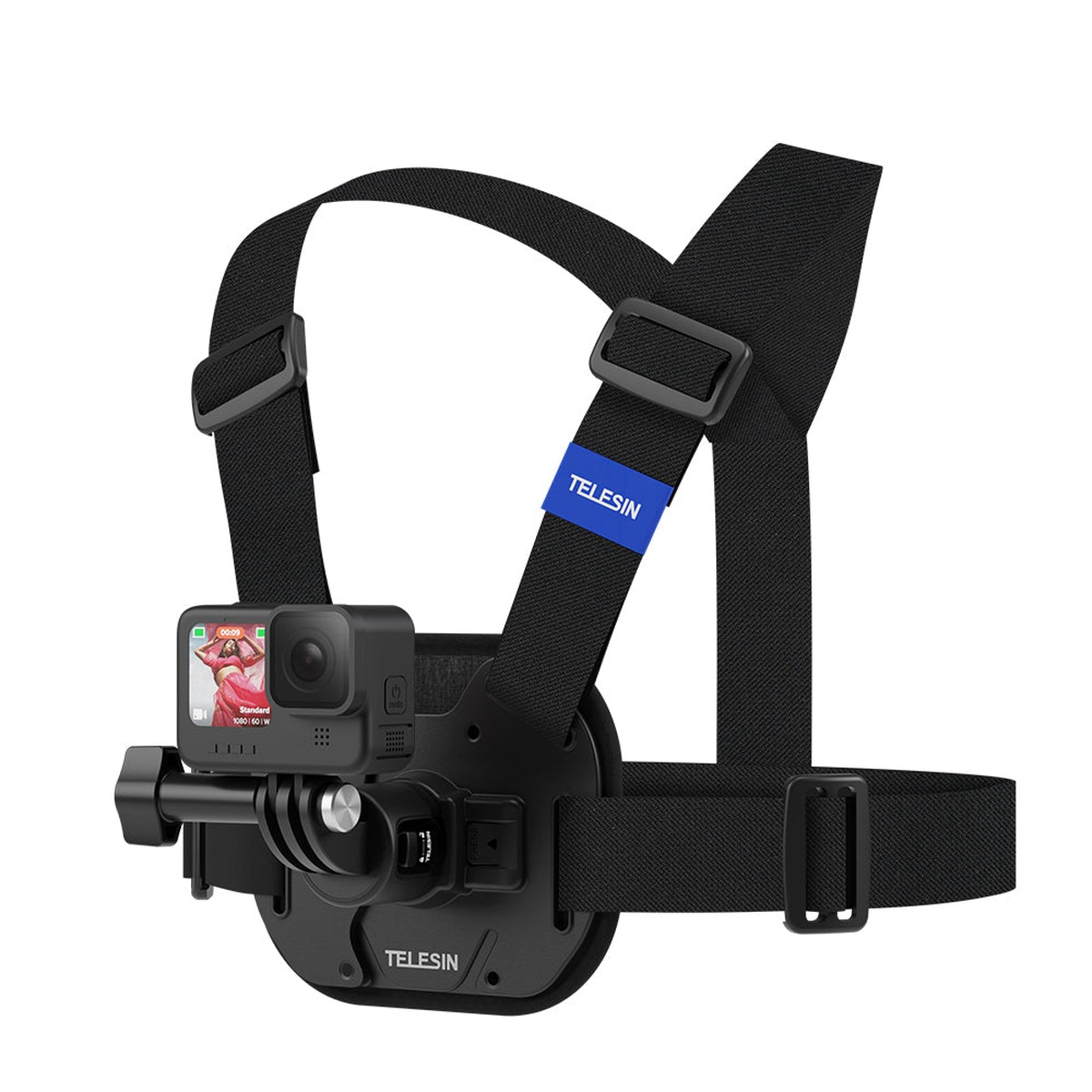 Telesin Dây Đai Đeo Ngực Dạng Áo Gile Tháo Lắp Nhanh Cho Action Camera | GP-UCS-001-KC | Chính hãng | FullVAT