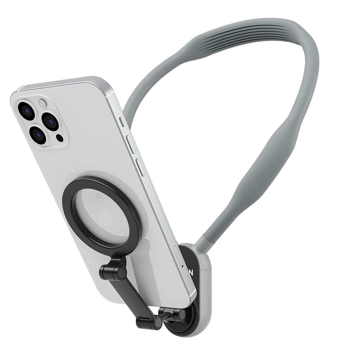 Telesin Dây Đeo Cổ Quay POV Kèm Ngàm Hút Từ Tính Cho Smartphone (Màu Đen) | P2-HNB-02-KC | Chính hãng | FullVAT