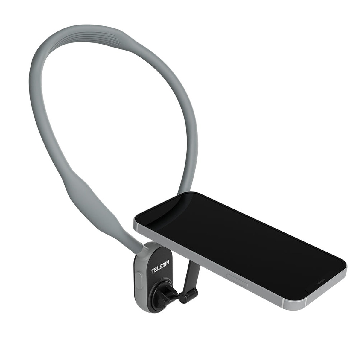Telesin Dây Đeo Cổ Quay POV Kèm Ngàm Hút Từ Tính Cho Smartphone (Màu Đen) | P2-HNB-02-KC | Chính hãng | FullVAT