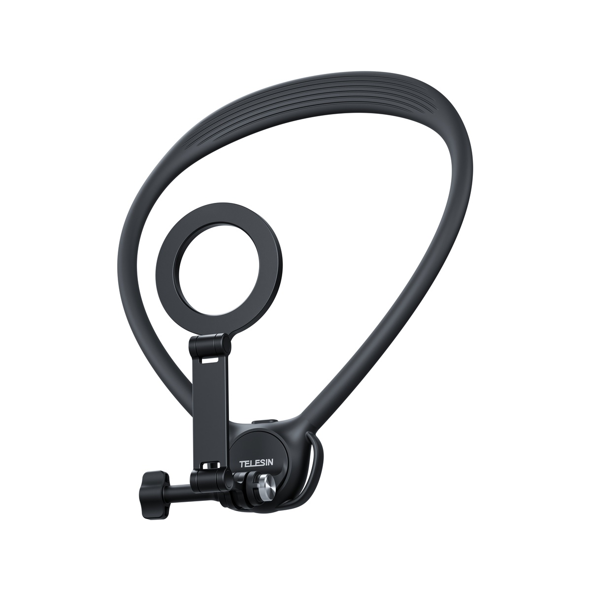 Telesin Dây Đeo Cổ Quay POV Kèm Ngàm Hút Từ Tính Cho Smartphone (Màu Đen) | P2-HNB-02-KC | Chính hãng | FullVAT