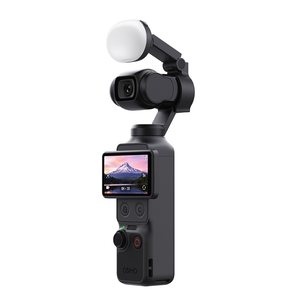 Telesin Đèn LED Trợ Sáng Gimbal Hút Từ Tính Cho Pocket 4 | S5-BGD-25-TDJ | Chính hãng | FullVAT
