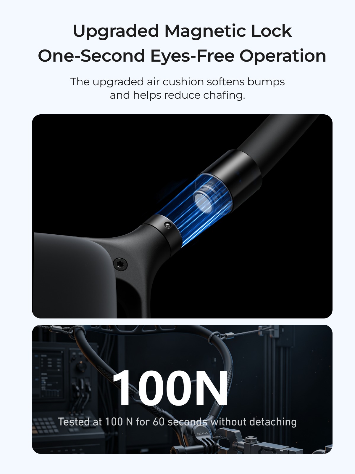 Telesin Giá Đỡ Đeo Cổ Quay Vlog SE3 Bản Đầy Đủ Cho Action Cam & Smartphone (Đen, 530mm) | S2-HNB-25BK | Chính hãng | FullVAT