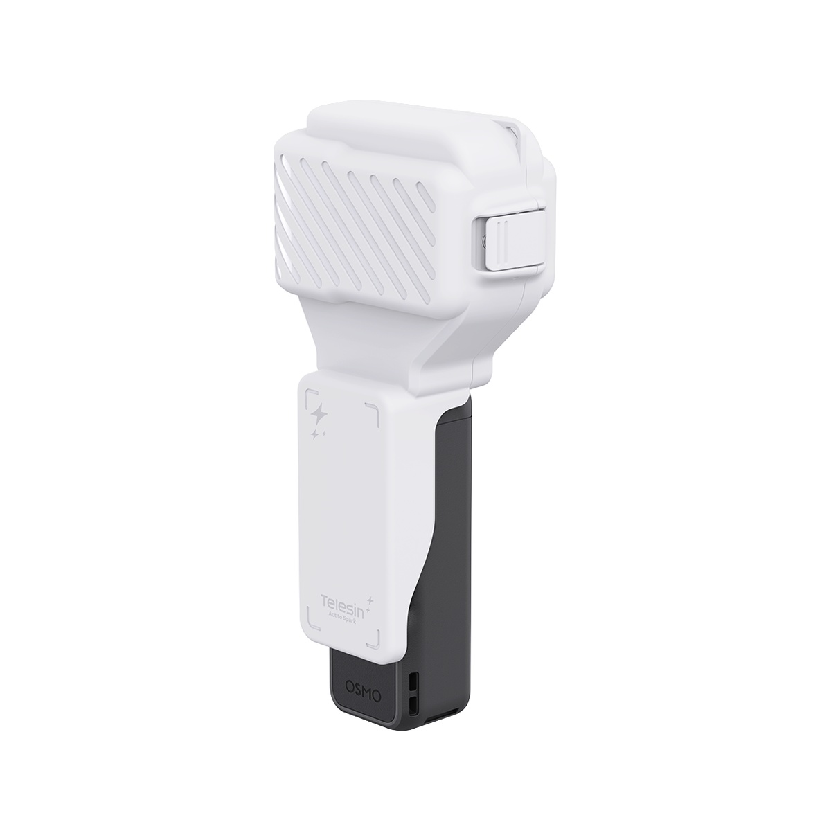 Telesin Hộp Chống Sốc Vỏ Cứng EVA Cho DJI Osmo Pocket 4 Pro / Pocket 4 (Màu Trắng) | S6-FMS-45WH-TDJ | Chính hãng | FullVAT