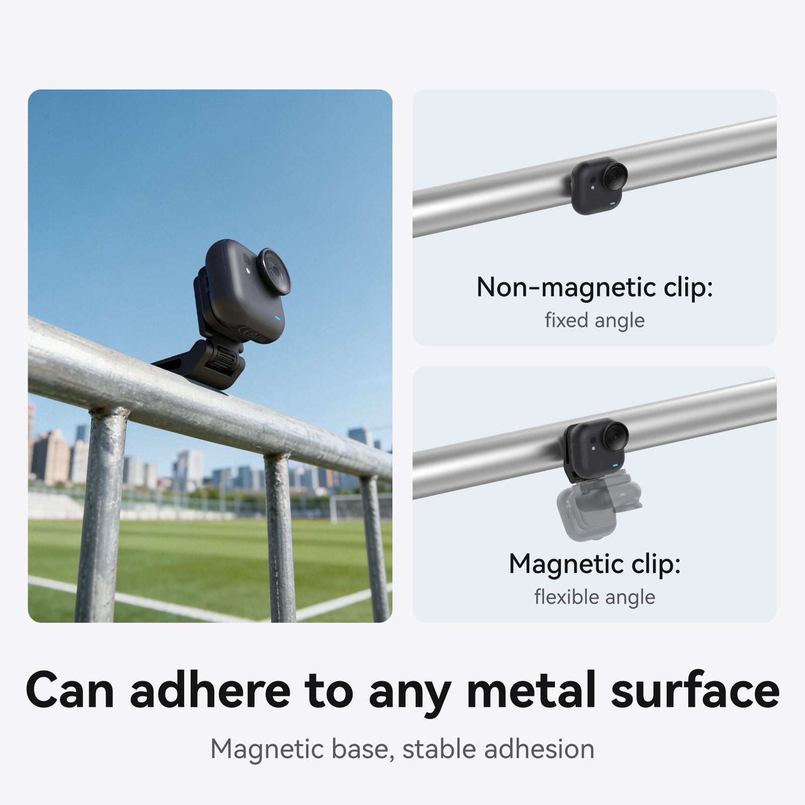 Telesin Kẹp Xoay Hút Từ Tính Cho DJI Osmo Nano / Go Ultra | S3-HMH-05-TIS | Chính hãng | FullVAT
