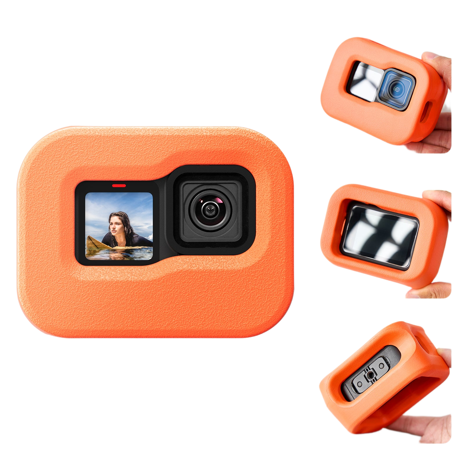 Telesin Khung Phao Nổi Chống Chìm Cho GoPro Hero 9-13 | S4-FHG-07-TGP | Chính hãng | FullVAT