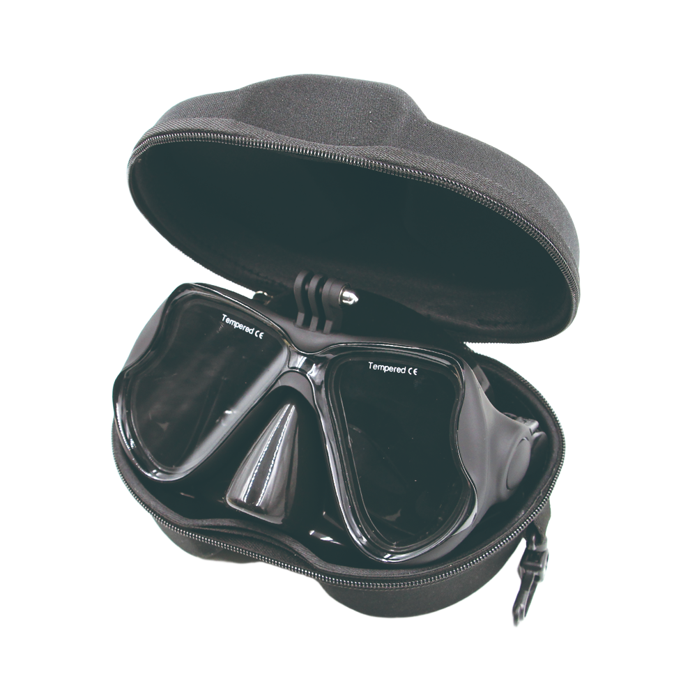 Telesin Diving Mask kèm Storage Case Box Carry Bag cho GoPro | GP-DIV-GS2-BK | Chính hãng | FullVAT