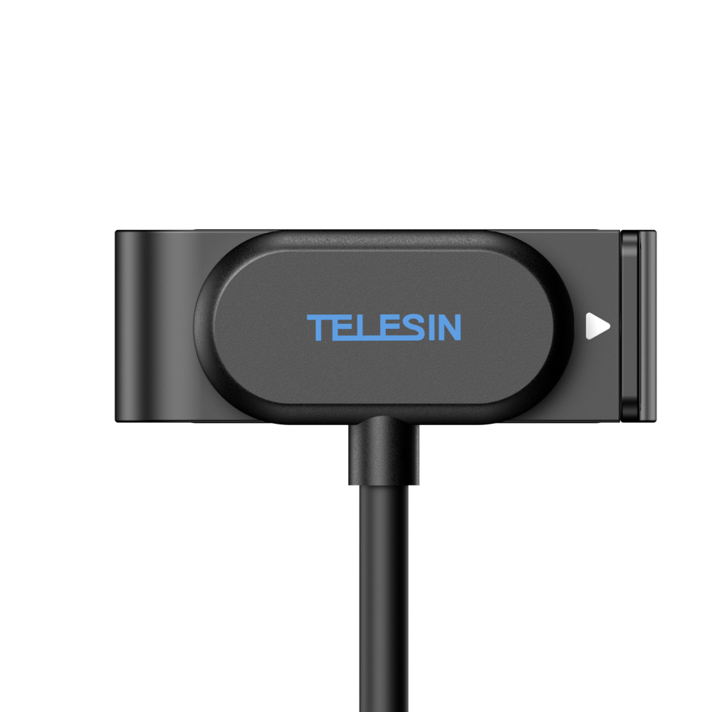 Telesin Nắp Bên Hông Sạc Từ Tính Kèm Cáp Nguồn Sạc Nhanh | S6-CLC-01-TGP | Chính hãng | FullVAT
