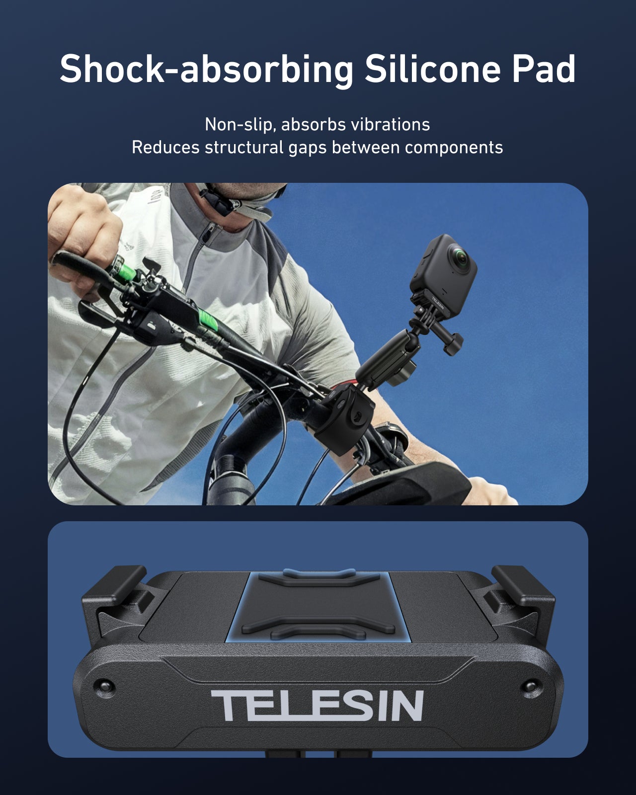 Telesin Ngàm Chuyển Đổi Hút Từ Tính Tháo Lắp Nhanh | S7-JBK-23-TDJ | Chính hãng | FullVAT