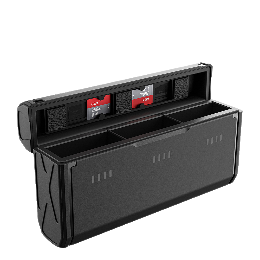 Telesin Pocket Multifunctional Storage Hộp Sạc Pin Thông Minh cho GoPro 9/10/11/12 | GP-HPK-011 | Chính hãng | FullVAT
