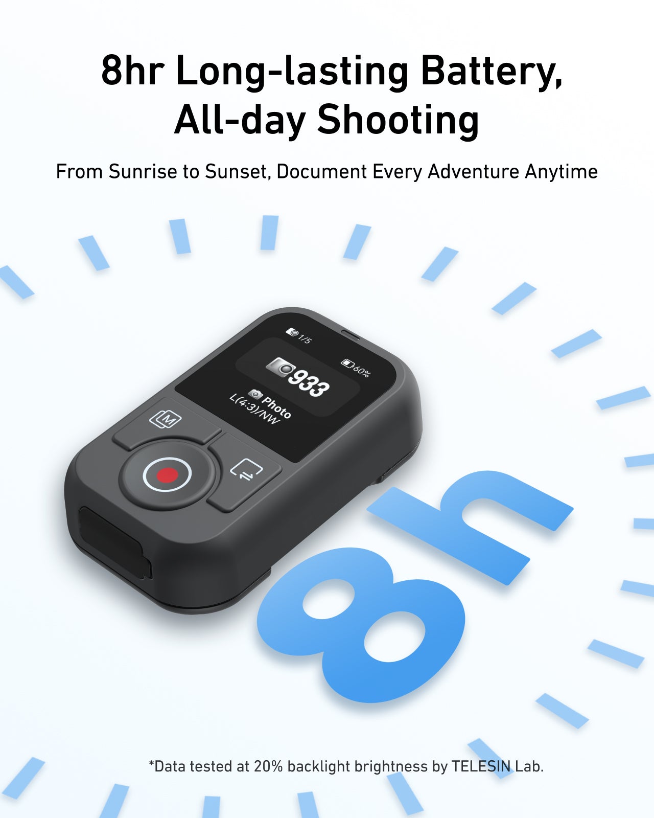 Telesin Remote Điều Khiển Bluetooth T13 Chống Nước Cho DJI | S5-RMT-03-TDJ | Chính hãng | FullVAT