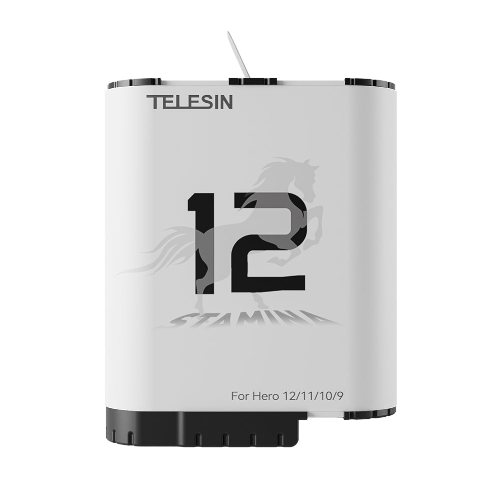 Telesin Stamina Pin Sạc Dung Lượng Cao cho GoPro Hero 9-12 | GP-HPB-012 | Chính hãng | FullVAT