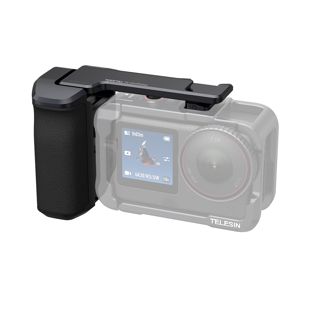 Telesin Tay Cầm Chụp Ảnh Đường Phố StreetGrip Cho DJI Action 6 | S6-FMS-41-TDJ | Chính hãng | FullVAT
