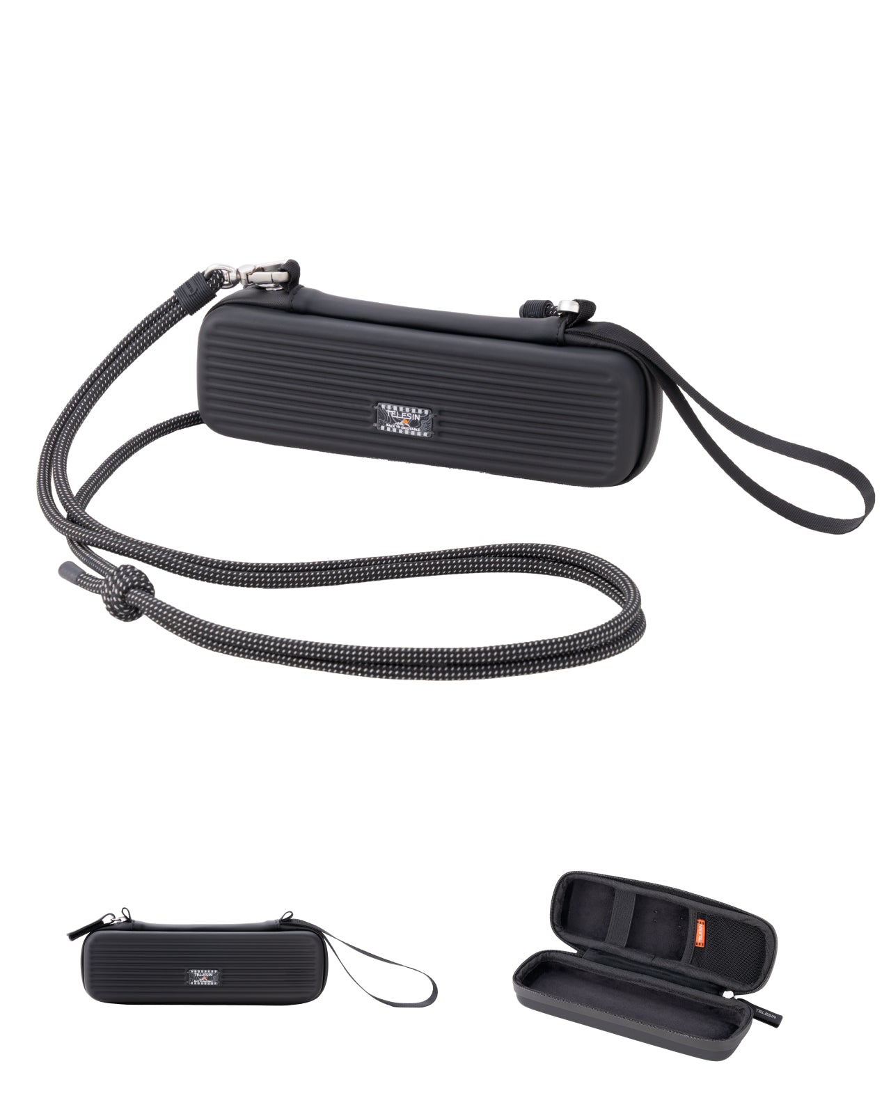Telesin Túi Hộp Đựng Chống Sốc Chuyên Dụng Cho DJI Osmo Pocket 3/4 & Luna Ultra (Đen) | S6-PRC-26BK-TDJ | Chính hãng | FullVAT