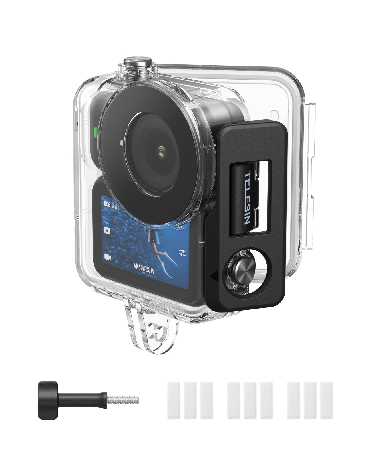 Telesin Vỏ Chống Nước Lặn Biển 60m Cho DJI Osmo Nano | S4-WTP-13-TDJ | Chính hãng | FullVAT
