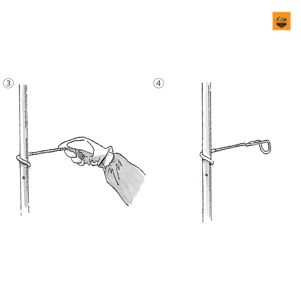 Thanh Treo Đèn Snow peak Lantern Hanger L, LT-009 | Chính hãng