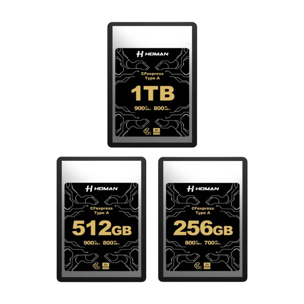 Thẻ Nhớ Homan CFexpress Type A 256/512GB/1TB – Chính Hãng (FullVAT) | Chính hãng