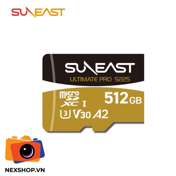 Thẻ Ultimate Pro Micro SDXC UHS-Ⅰ V30 512GB [Dòng S225 GOLD]