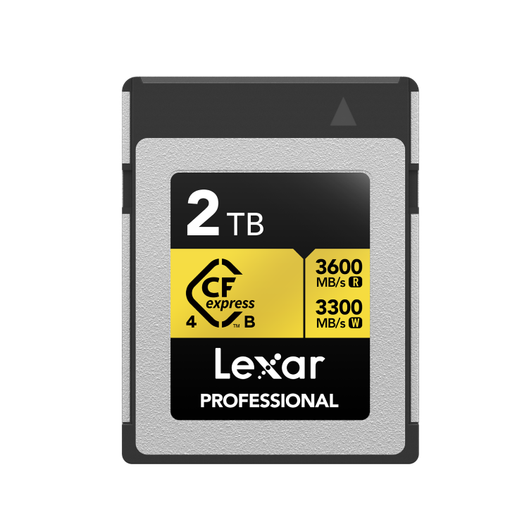 Thẻ nhớ Lexar CFexpress 4.0 Type B Gold 2TB - Chính hãng
