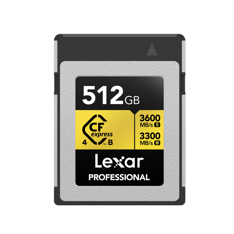 Thẻ nhớ Lexar CFexpress 4.0 Type B Gold 512GB - Chính hãng