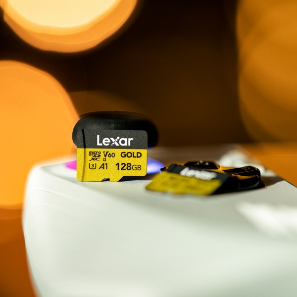 Thẻ nhớ Lexar Gold microSDXC UHS-II V60 128GB | Chính hãng | Fullvat