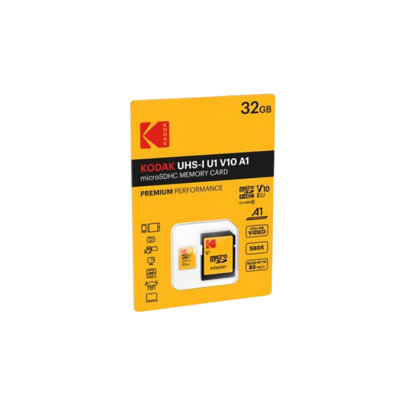Thẻ nhớ Micro SDHC Kodak 32GB Premium — ảnh 1