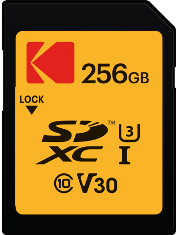Thẻ nhớ SD Kodak 256GB UHS-I U3 V30 Ultra — ảnh 1
