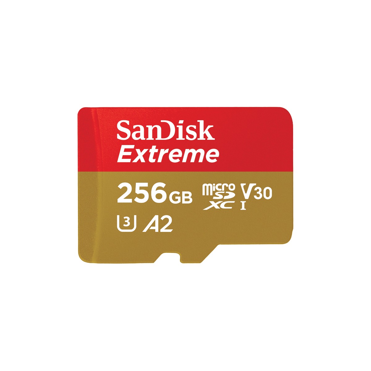 Thẻ nhớ SanDisk Extreme microSDXC, SQXAV 256GB, V30, U3, C10, A2, UHS-I, 190MB/s R, 130MB/s W, Lifetime Limited