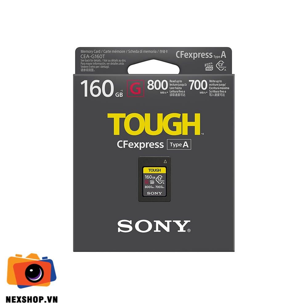 Thẻ nhớ Sony CEA-G160T CF type A 160GB | Chính hãng