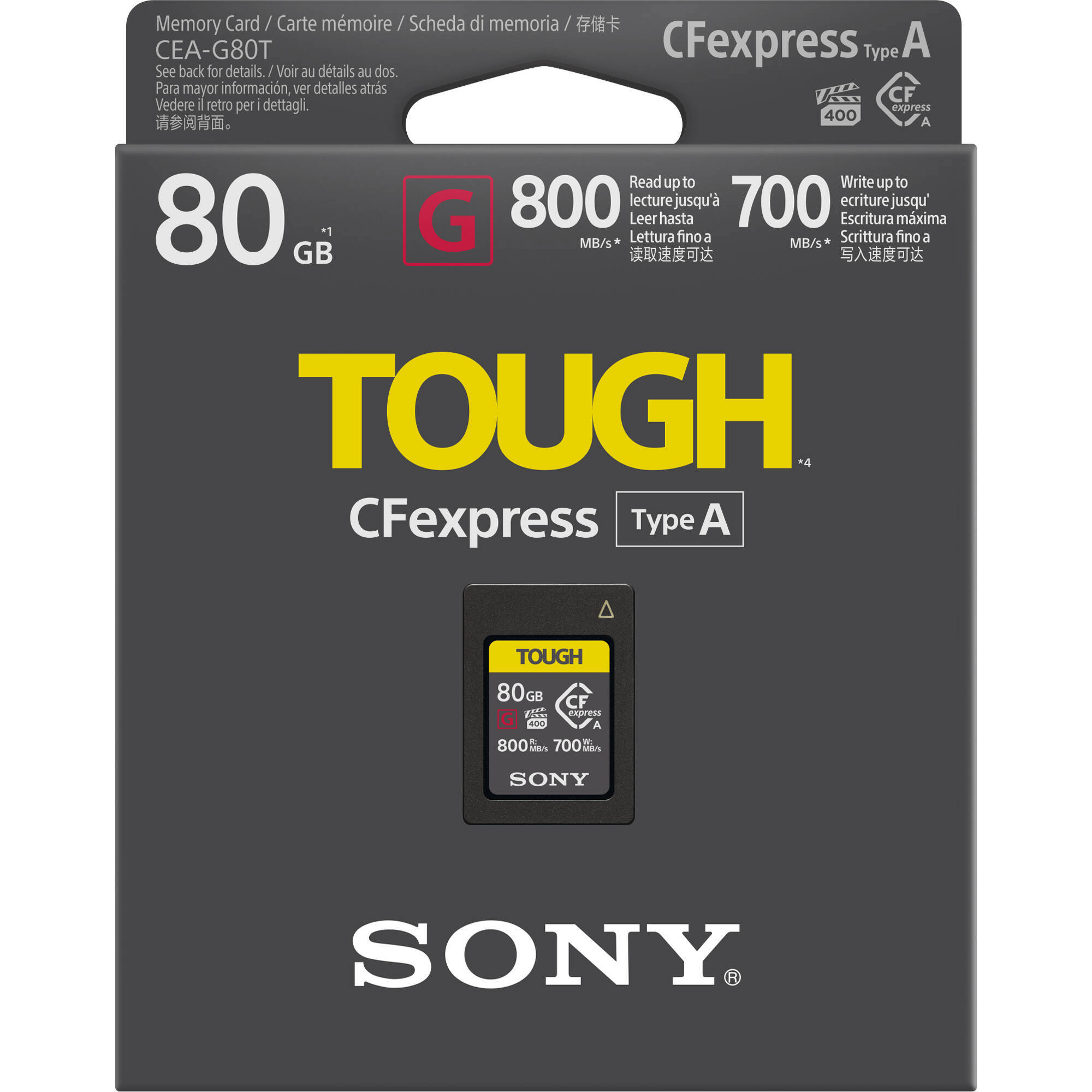 Thẻ nhớ Sony CEA-G80T -Thẻ nhớ CFexpress Type A 80G | Hàng chính hãng