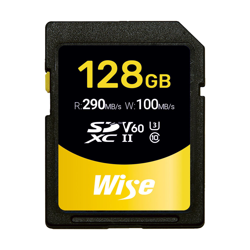 Thẻ nhớ Wise 128GB / 256GB / 512GB SDXC UHS-II V60 / V90 - SD-S128 / SD-S256 / SD-S512 / SD-N128 / SD-N256 | Chính hãng