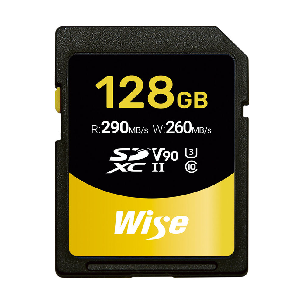 Thẻ nhớ Wise 128GB / 256GB / 512GB SDXC UHS-II V60 / V90 - SD-S128 / SD-S256 / SD-S512 / SD-N128 / SD-N256 | Chính hãng