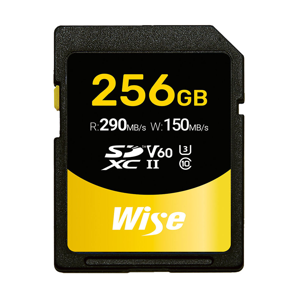 Thẻ nhớ Wise 128GB / 256GB / 512GB SDXC UHS-II V60 / V90 - SD-S128 / SD-S256 / SD-S512 / SD-N128 / SD-N256 | Chính hãng