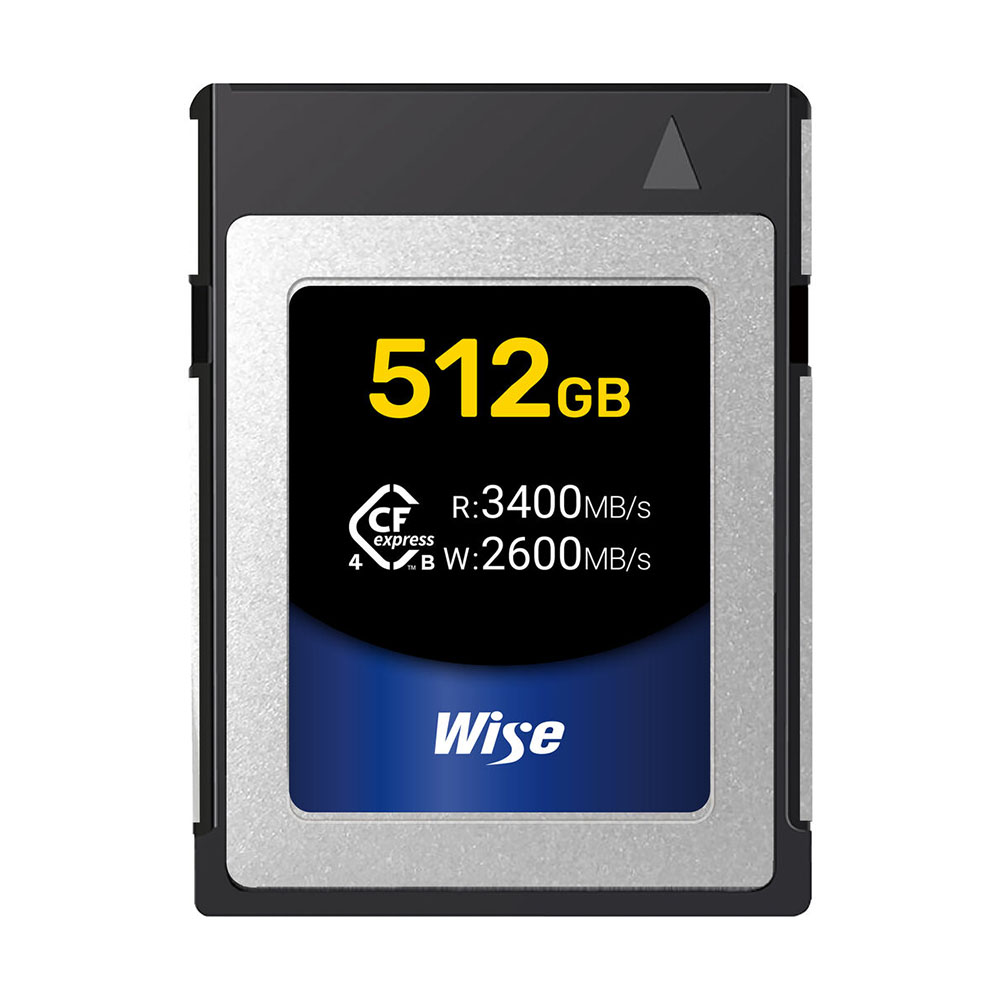 Thẻ nhớ Wise 512GB / 1TB / PRO Mk-III 1TB CFexpress 4.0 Type B - CFX4-B512 / CFX4-B1024 / CFX4-B1024PM3 | Chính hãng