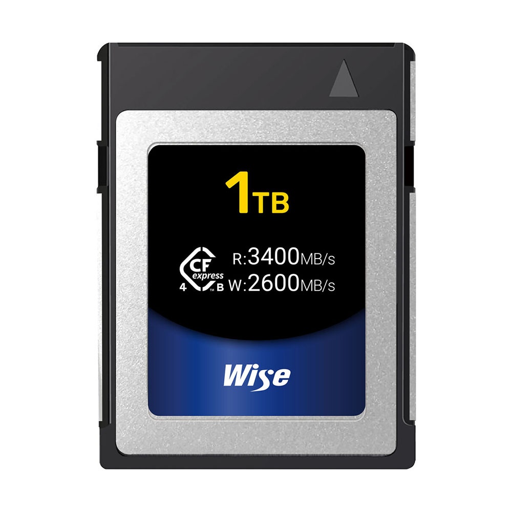 Thẻ nhớ Wise 512GB / 1TB / PRO Mk-III 1TB CFexpress 4.0 Type B - CFX4-B512 / CFX4-B1024 / CFX4-B1024PM3 | Chính hãng