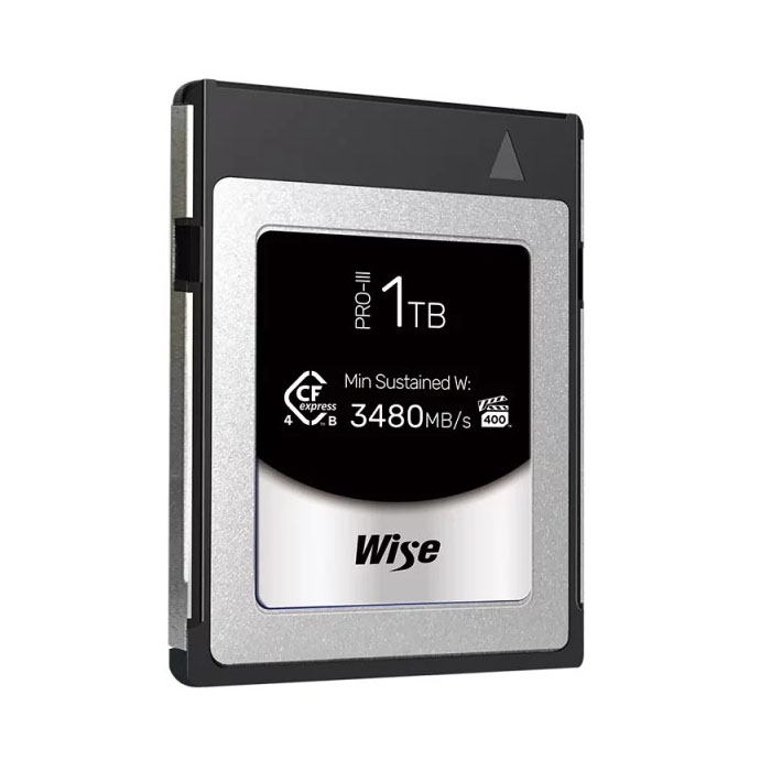 Thẻ nhớ Wise 512GB / 1TB / PRO Mk-III 1TB CFexpress 4.0 Type B - CFX4-B512 / CFX4-B1024 / CFX4-B1024PM3 | Chính hãng