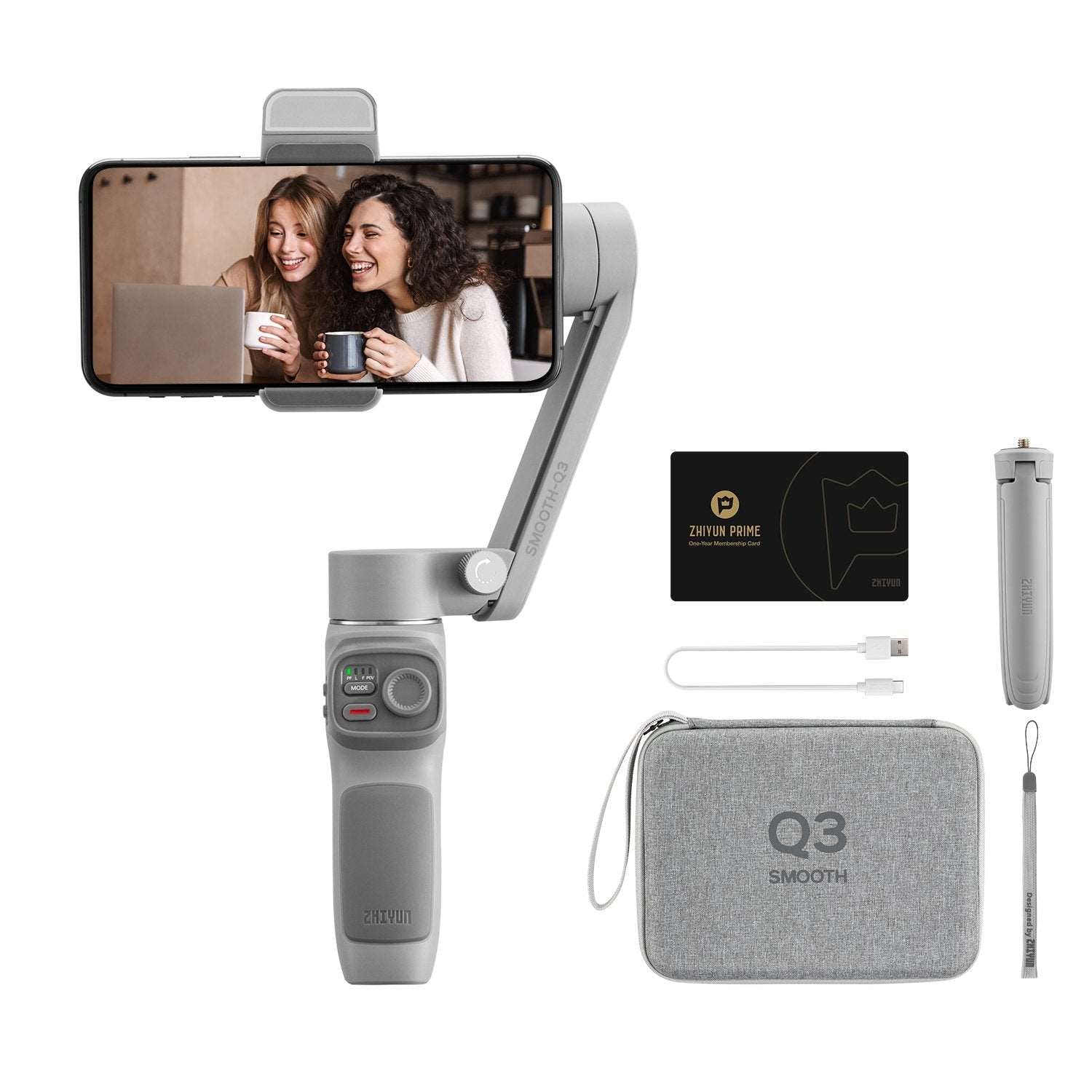 Thiết bị chống rung Zhiyun-Tech Smooth Q3 cho điện thoại | Chính hãng | Likenew