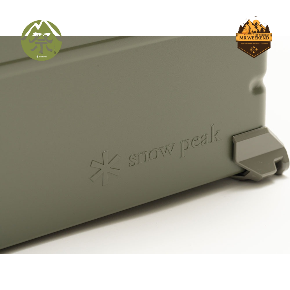 Thùng đựng đồ Snow peak SHELF CONTAINER 50 Olive Drab, FES-038-OL | Chính hãng