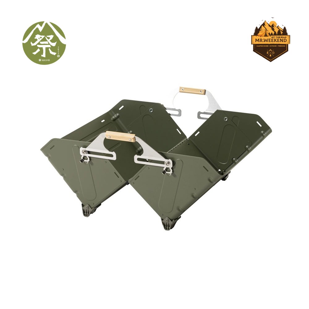Thùng đựng đồ Snow peak SHELF CONTAINER 50 Olive Drab, FES-038-OL | Chính hãng