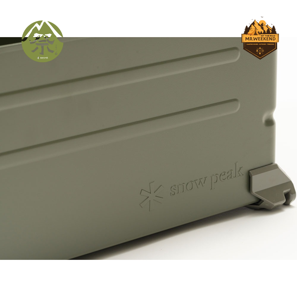 Thùng đựng đồ Snow peak Shelf Container 25 Olive Drab, FES-037-OL | Chính hãng