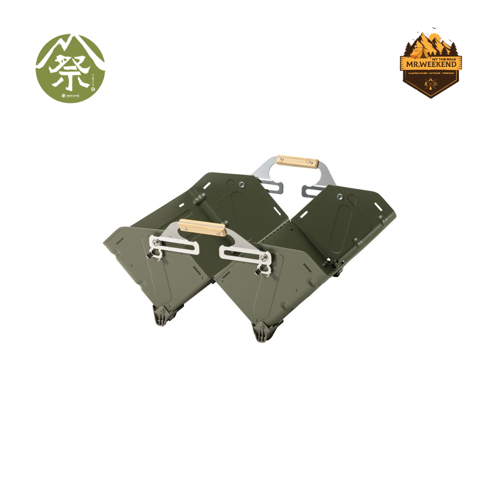 Thùng đựng đồ Snow peak Shelf Container 25 Olive Drab, FES-037-OL | Chính hãng