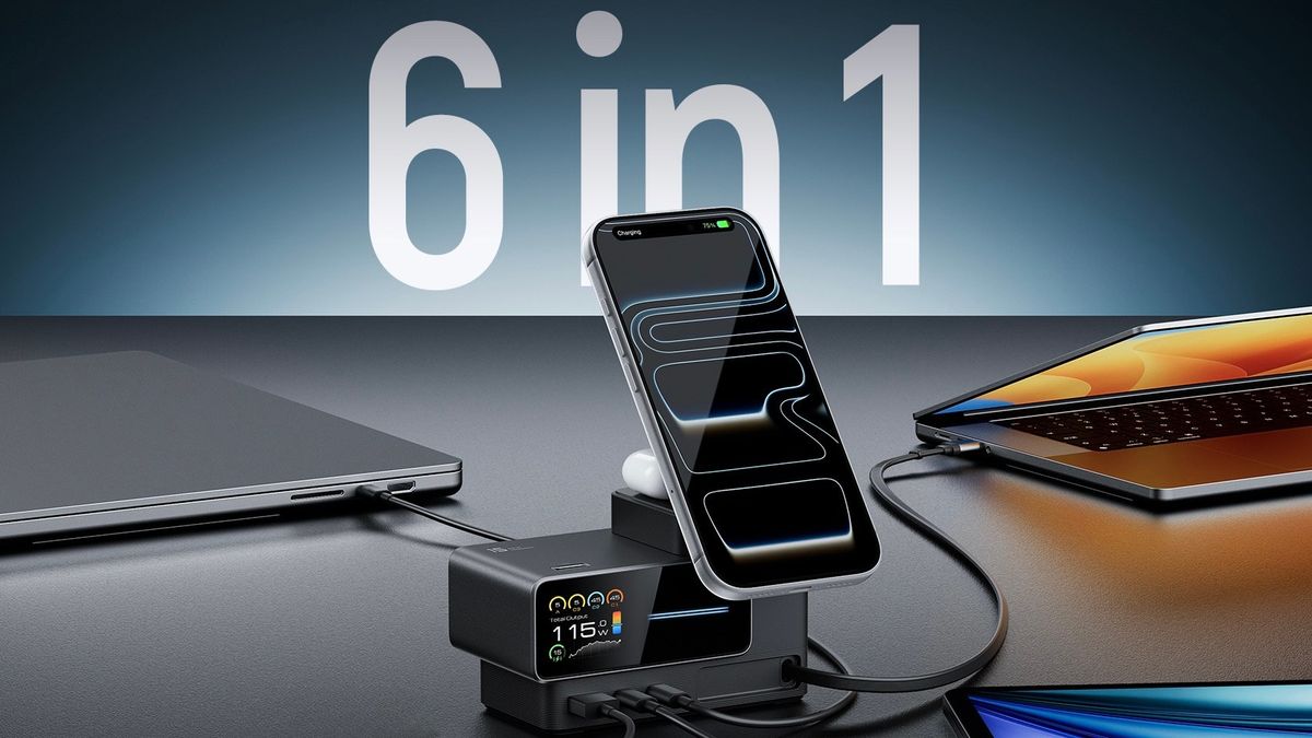Trạm Sạc Cuktech 15 Super Charging Station TA1406U | Sạc Nhanh 140W | Chính hãng