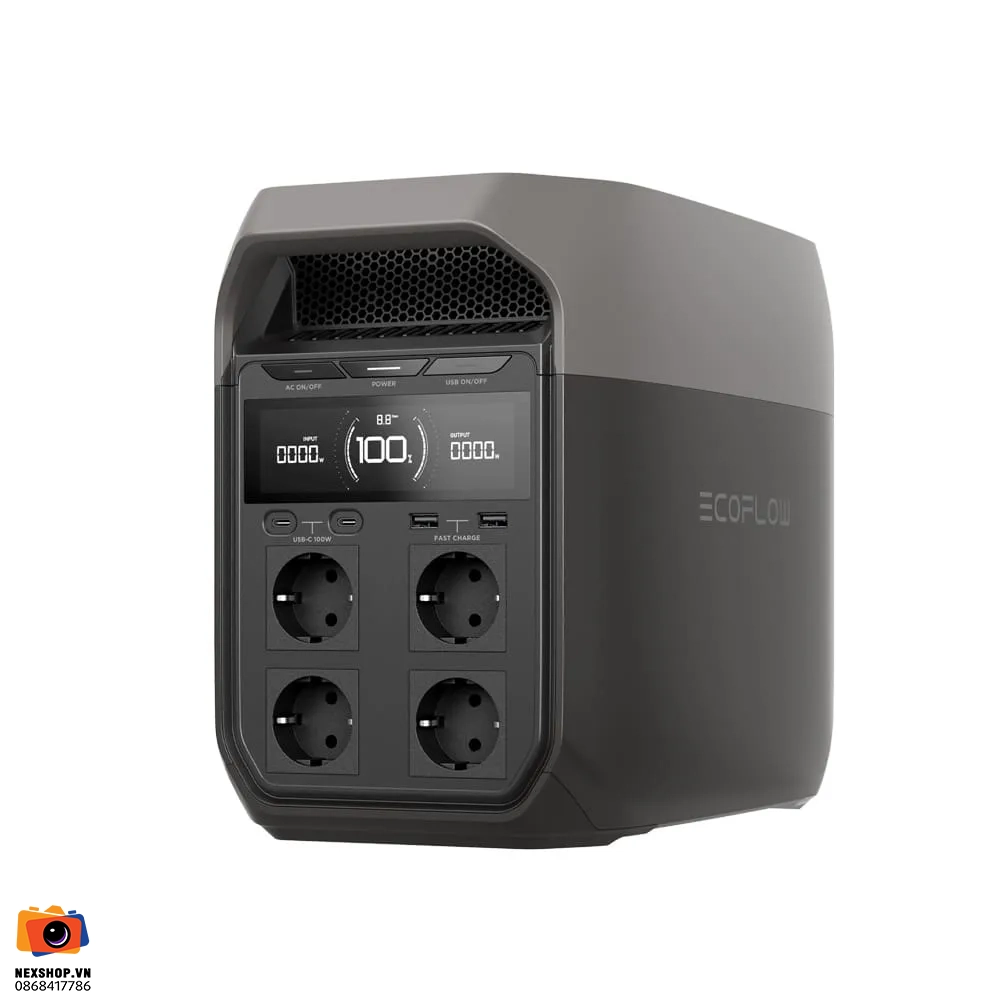 Trạm điện di động EcoFlow Delta 3 1024Wh 1800W | Chính hãng - chi tiết sản phẩm